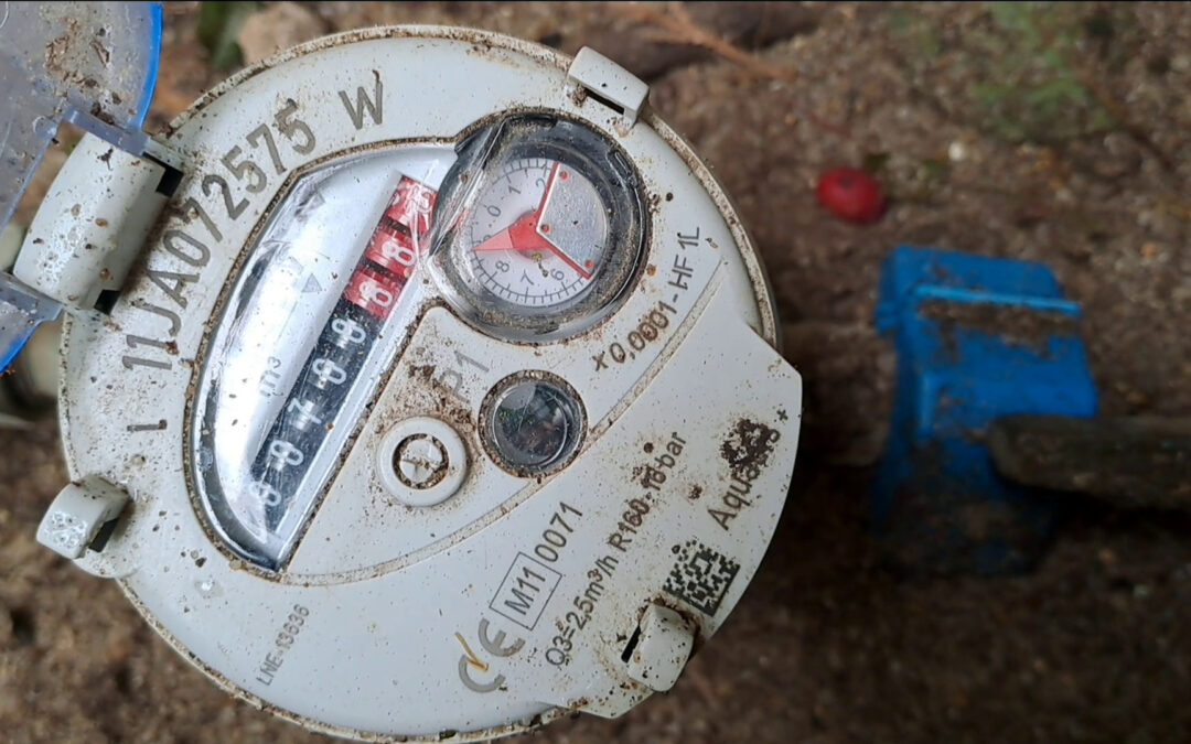Recherche de fuite entre compteur et habitation