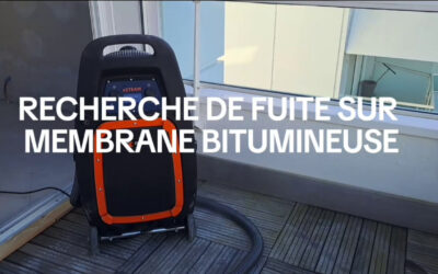 RECHERCHE DE FUITE SUR TOIT TERRASSE